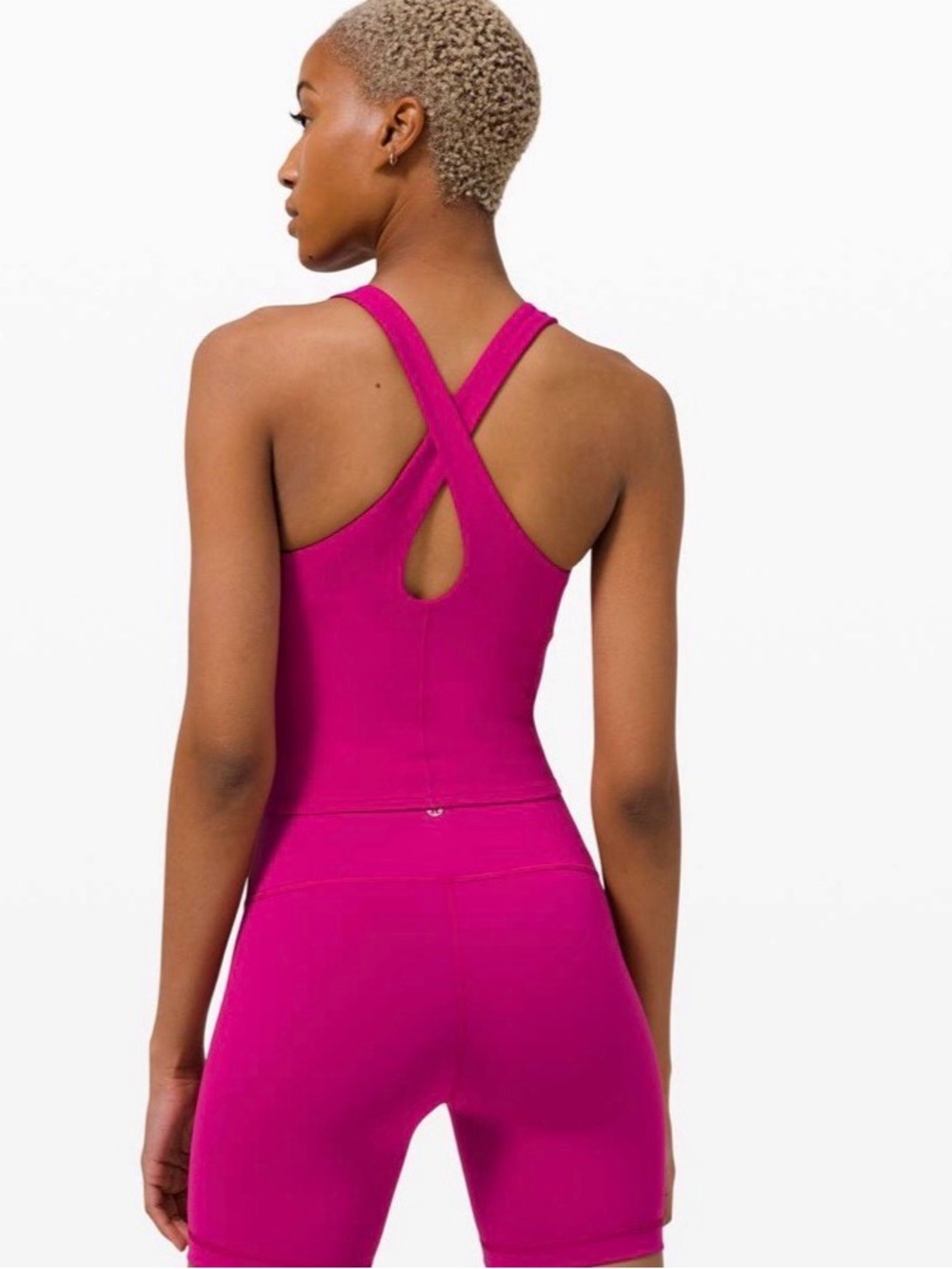 Lululemon Key to Balance Tank In Ripened Raspberry. Size 4